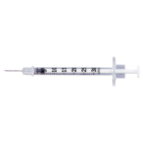 BD 3-10-cc Insulin Syringe with Fixed Needle